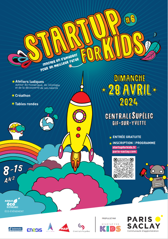 Participation de Make Technology à la Startup for Kids 2024